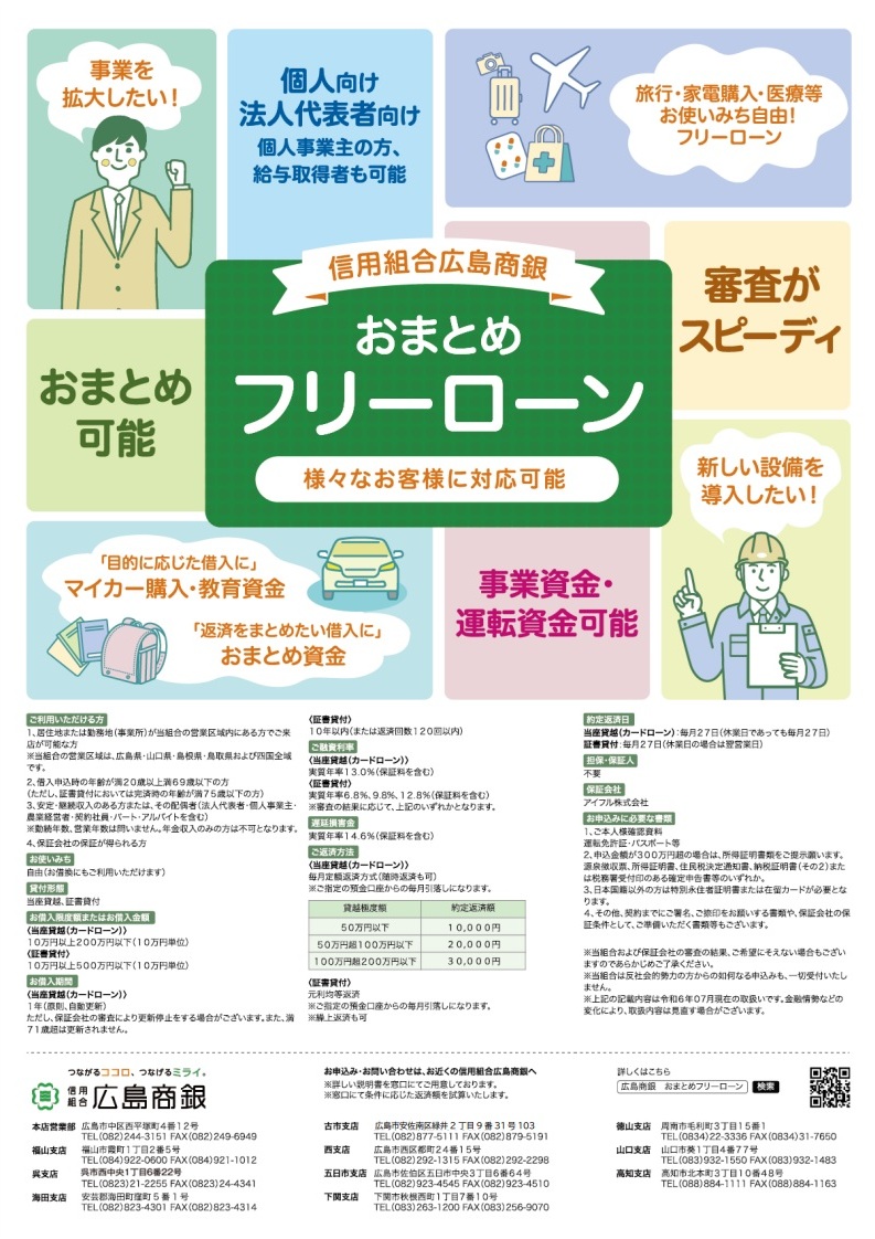 おまとめフリーローン